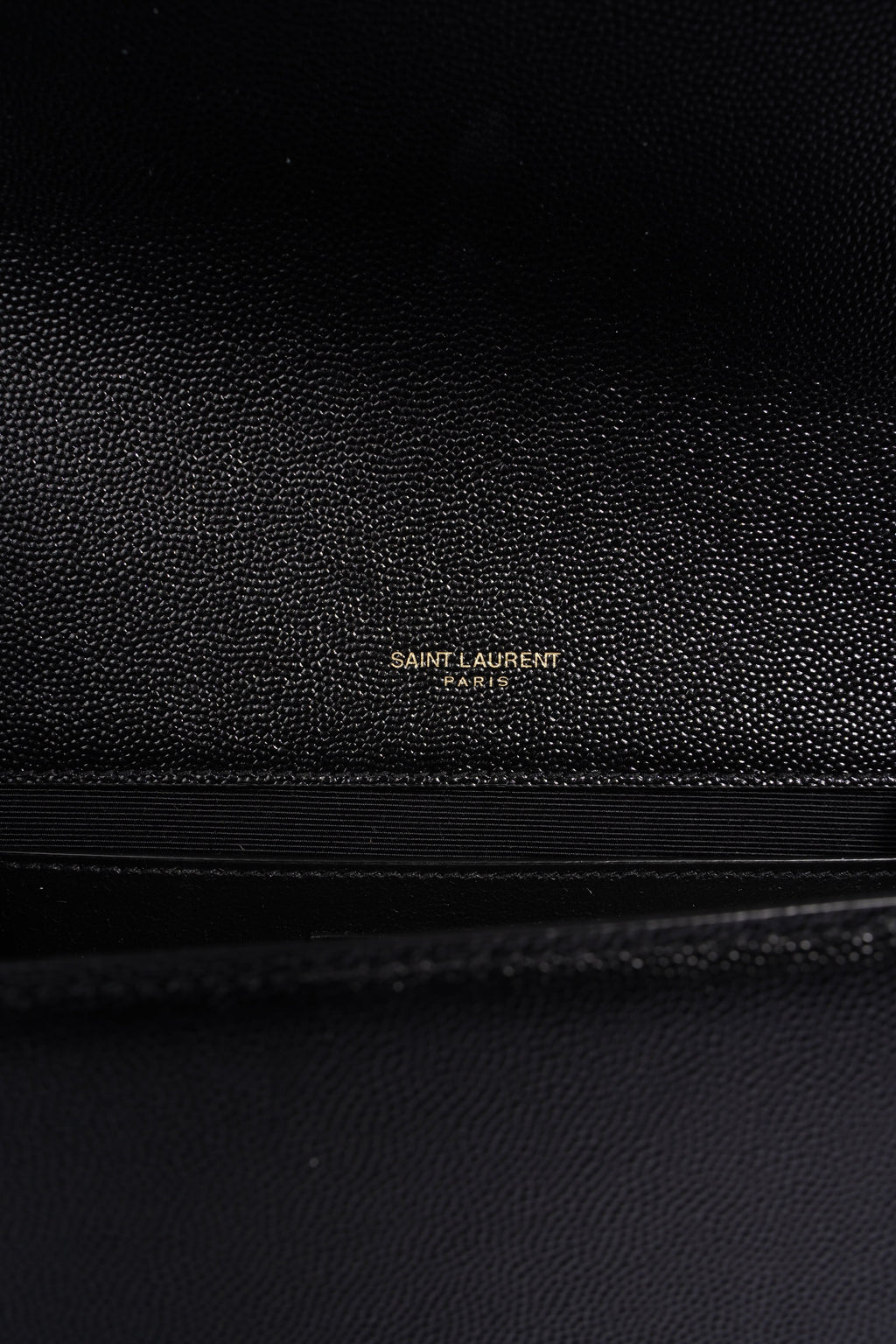 Saint Laurent Kate Black Leather Medium