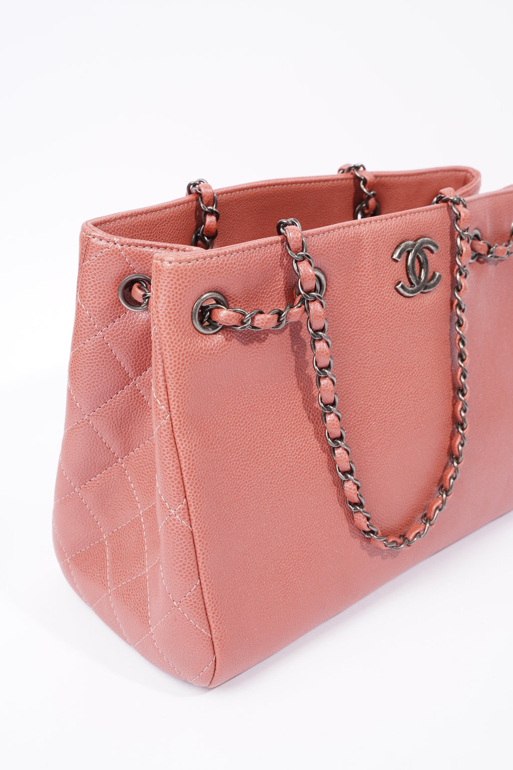 Chanel Classic Tote Pink Leather