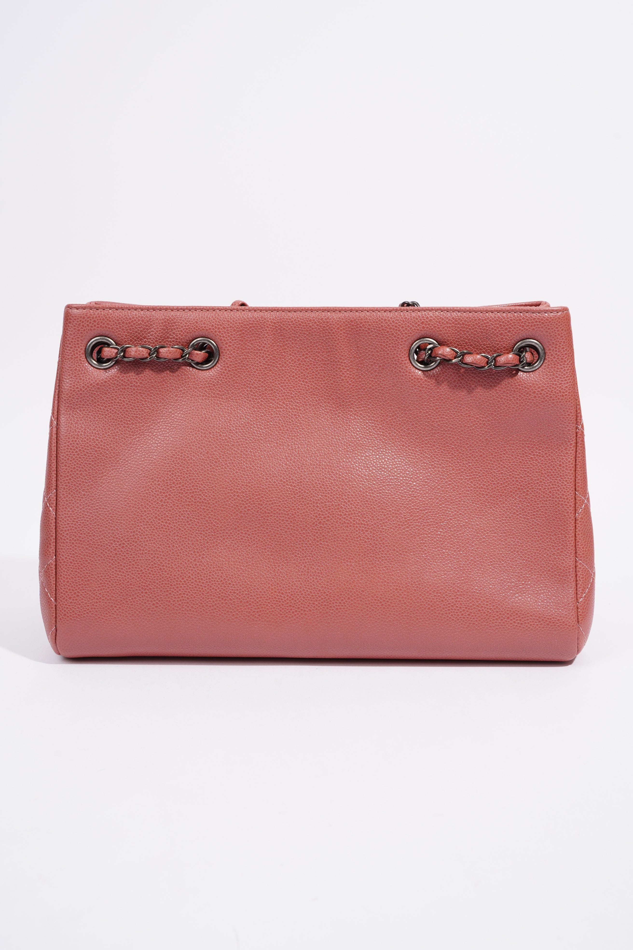 Chanel Classic Tote Pink Leather