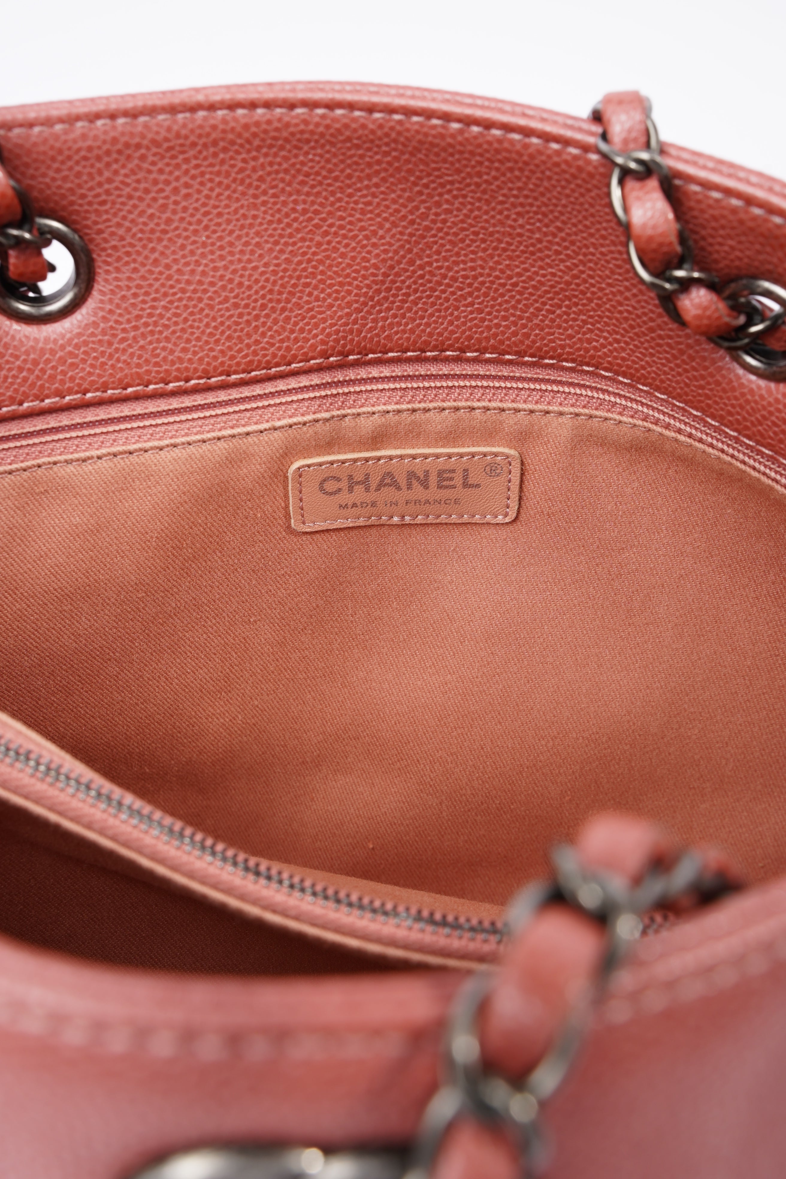 Chanel Classic Tote Pink Leather