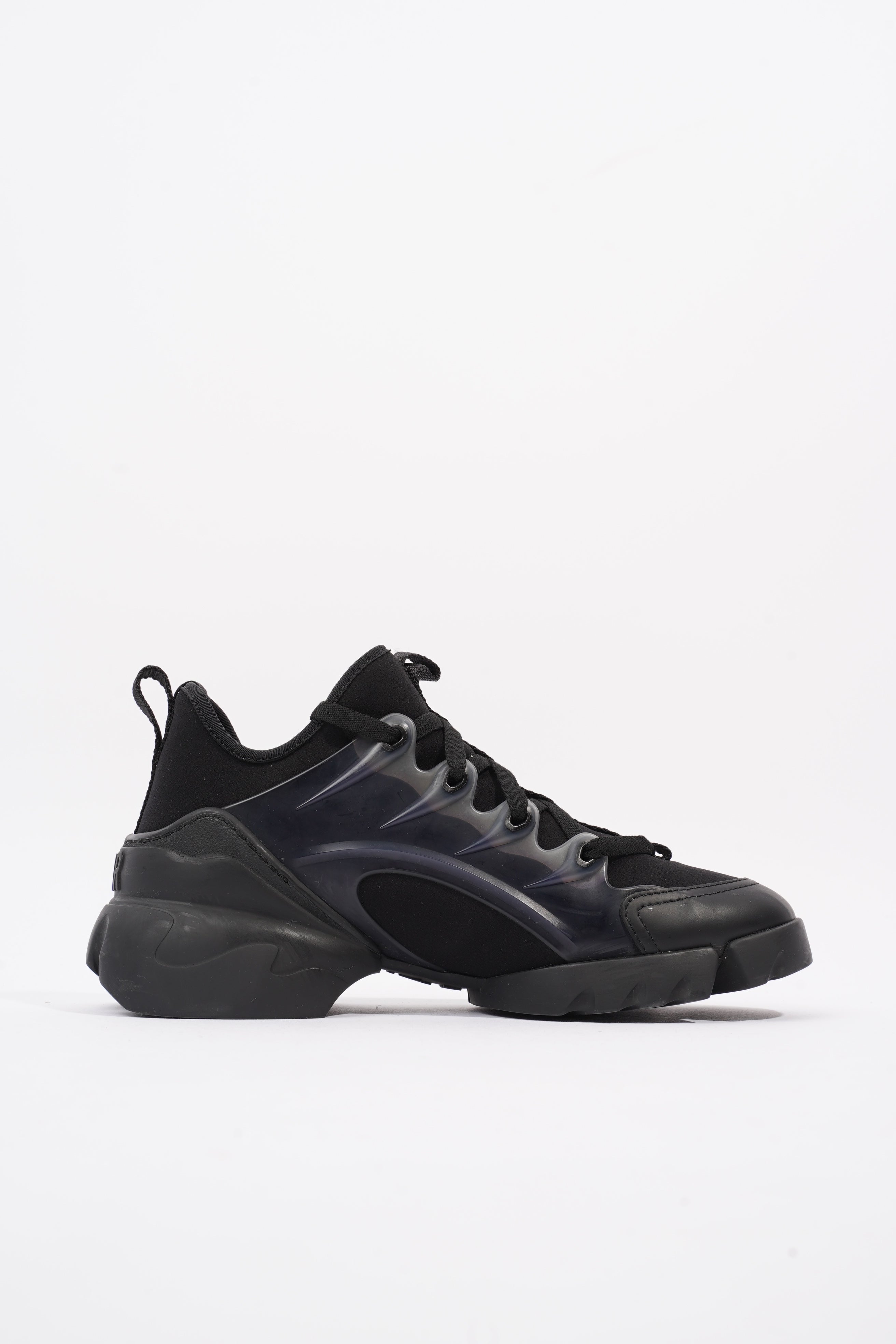 Christian Dior D-connect Black Technical Fabric EU 36 UK 3