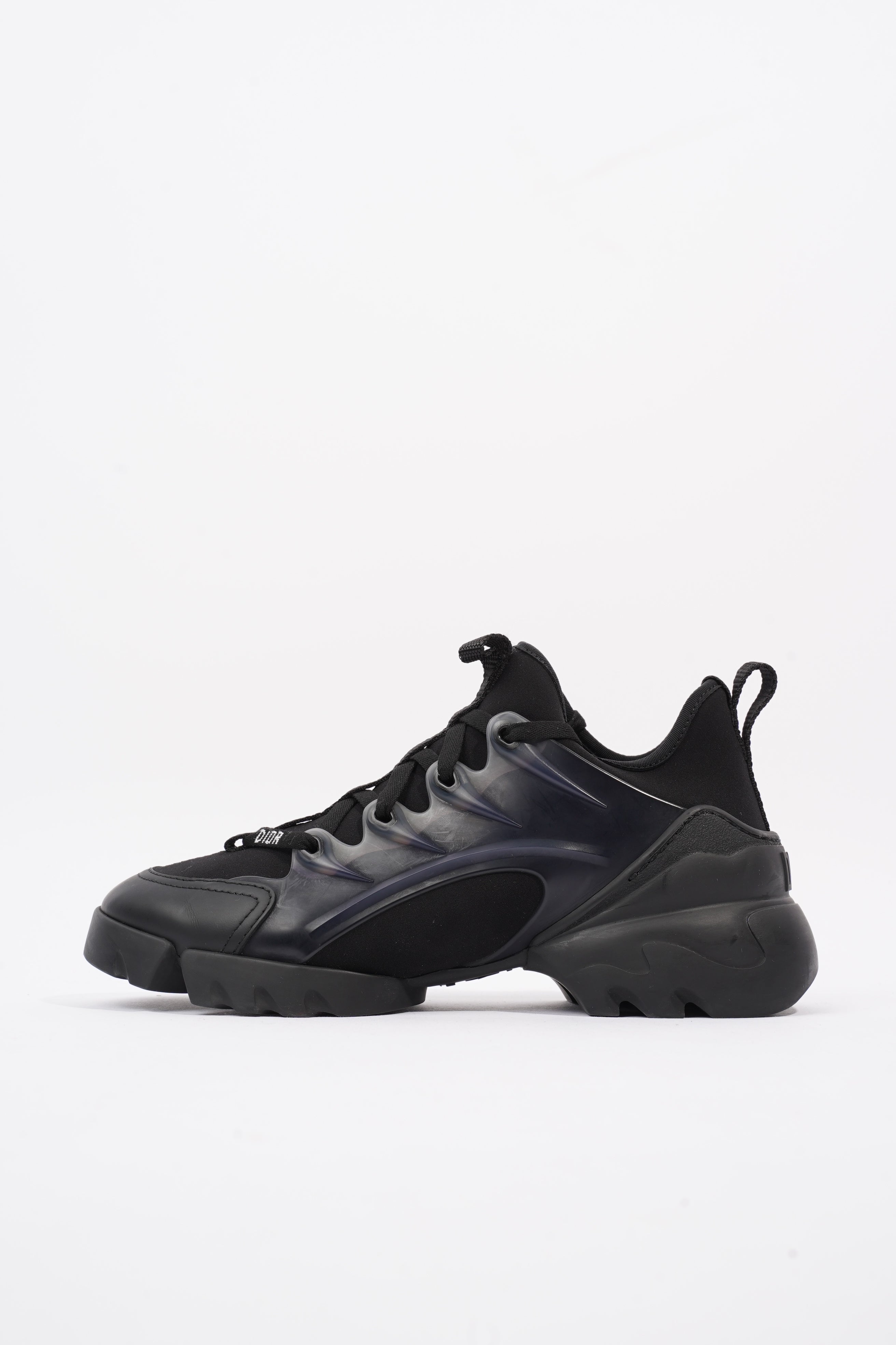 Christian Dior D-connect Black Technical Fabric EU 36 UK 3