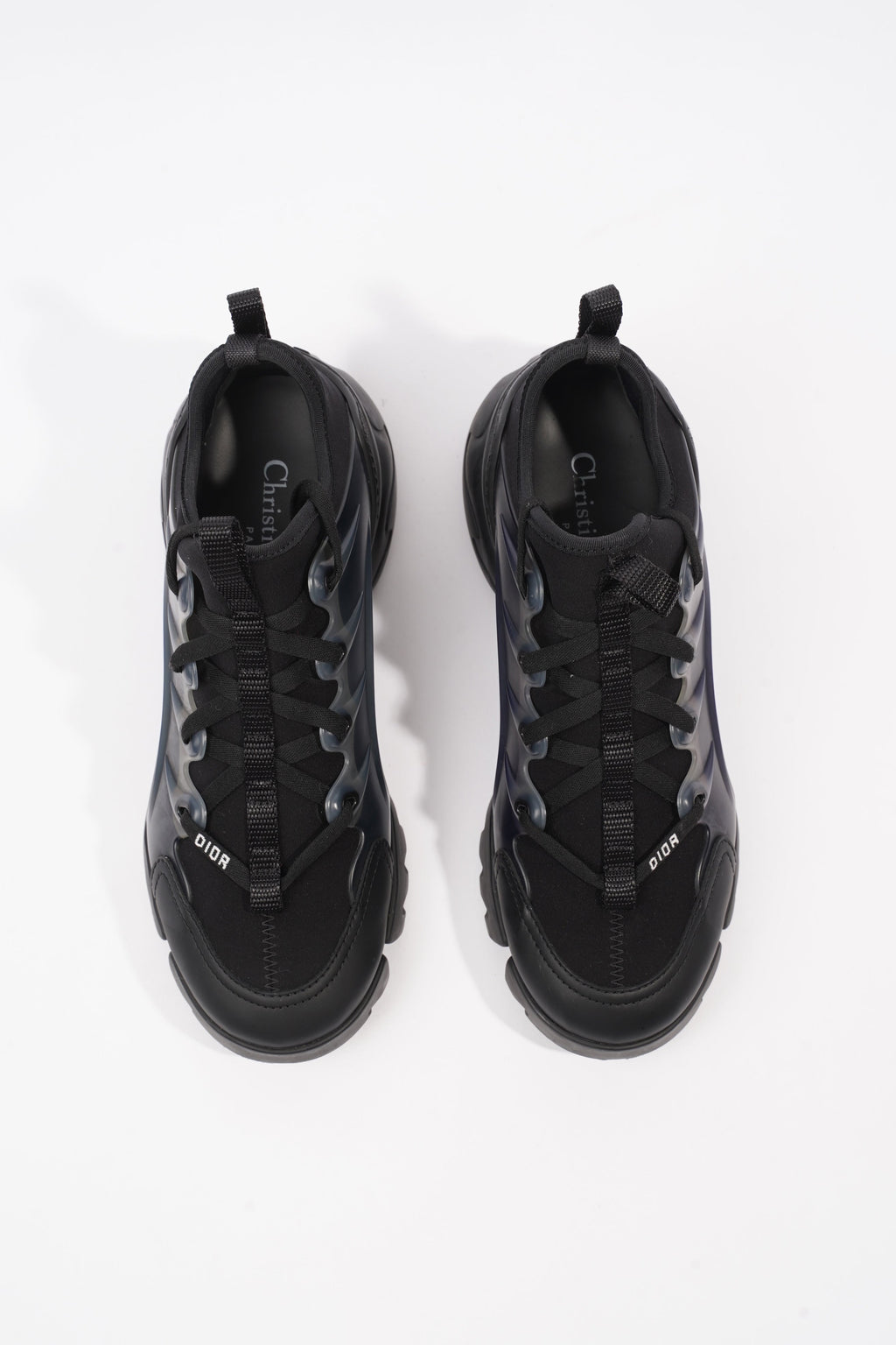 Christian Dior D-connect Black Technical Fabric EU 36 UK 3