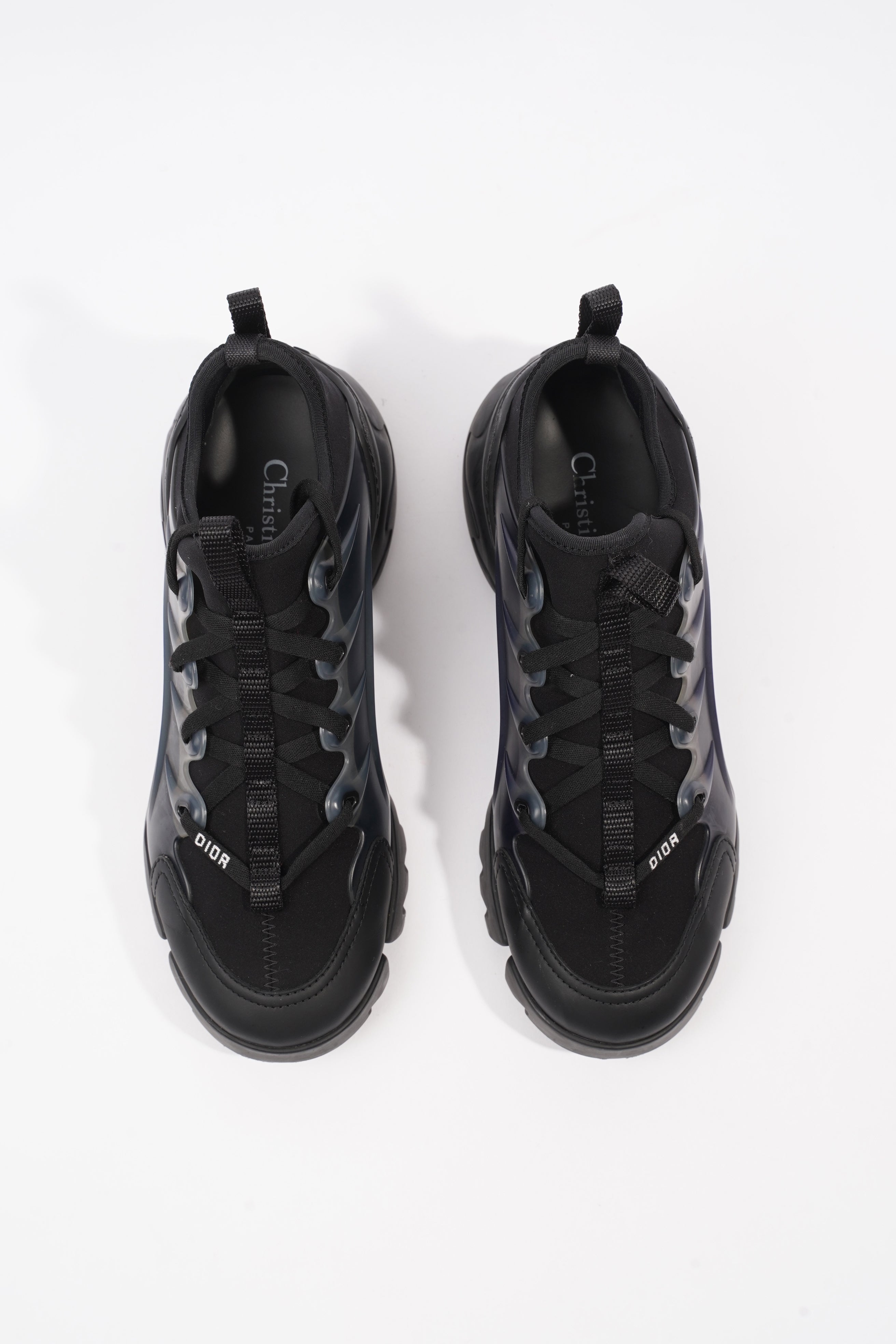 Christian Dior D-connect Black Technical Fabric EU 36 UK 3