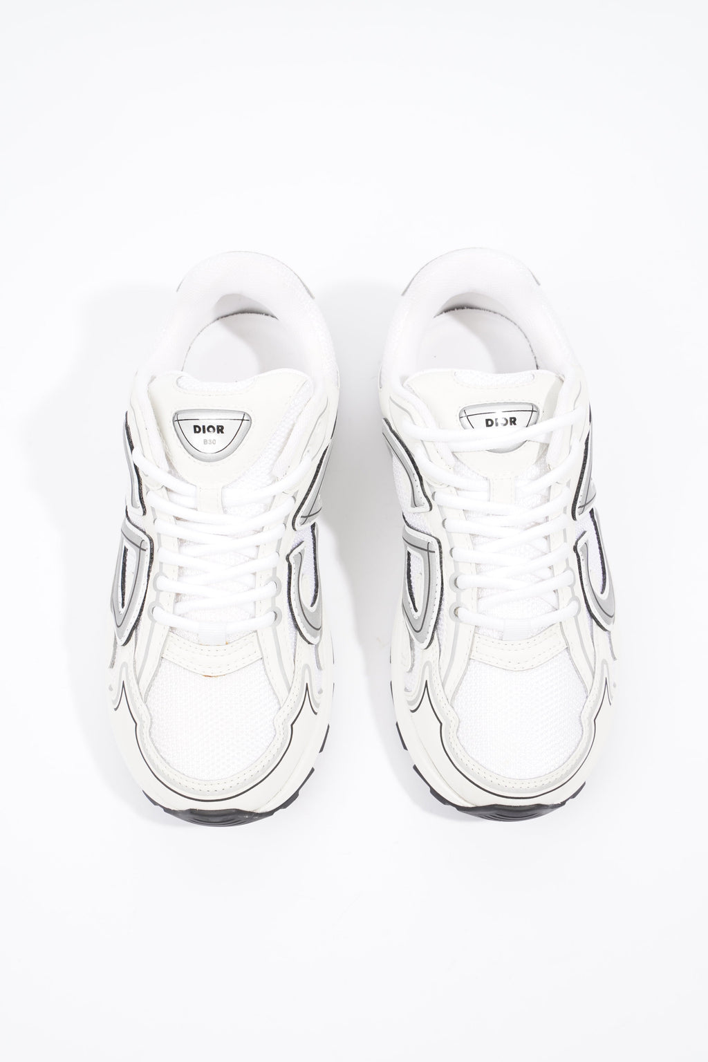 Christian Dior B30 White / Grey Mesh EU 36 UK 3