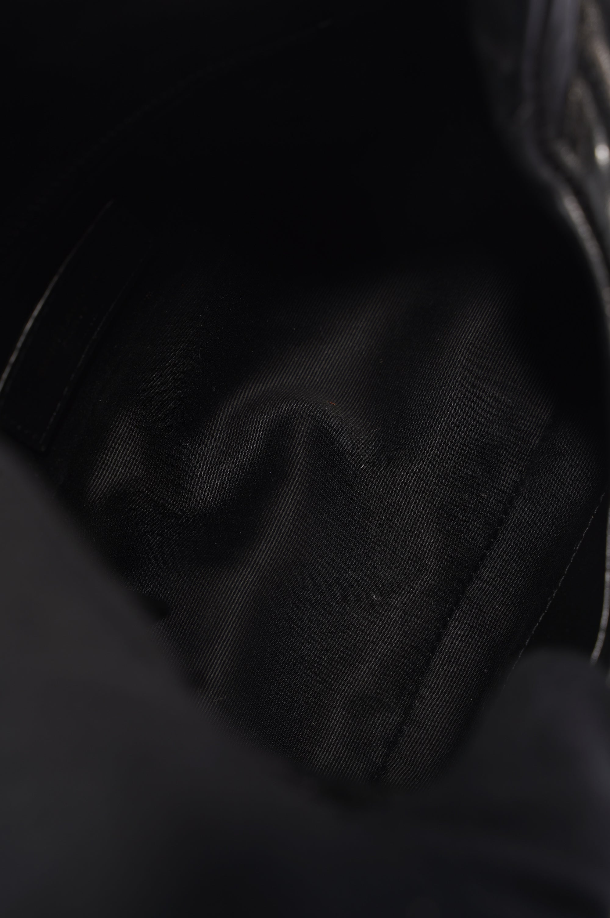 Saint Laurent Loulou Puffer Black Lambskin Leather Mini