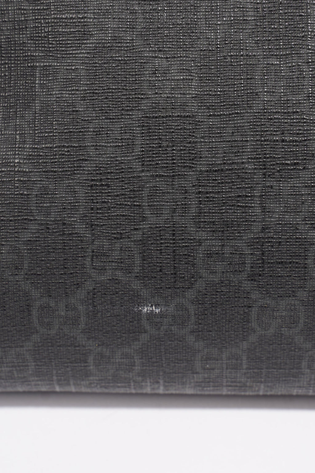 Gucci GG Messenger Bag Black Coated Canvas
