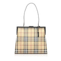 Burberry House Check Canvas Shoulder Bag (SHG-10245)