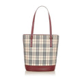 Burberry House Check Canvas Tote Bag (SHG-20825)