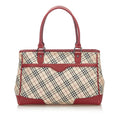 Burberry Nova Check Canvas Tote Bag (SHG-17415)