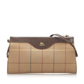 Burberry Plaid Canvas Crossbody Bag (SHG-18128)