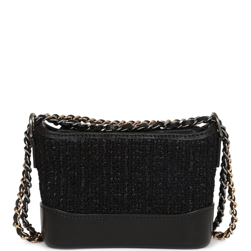 Chanel Success Story Black Lambskin Trunk Set of 4 Mini Bags