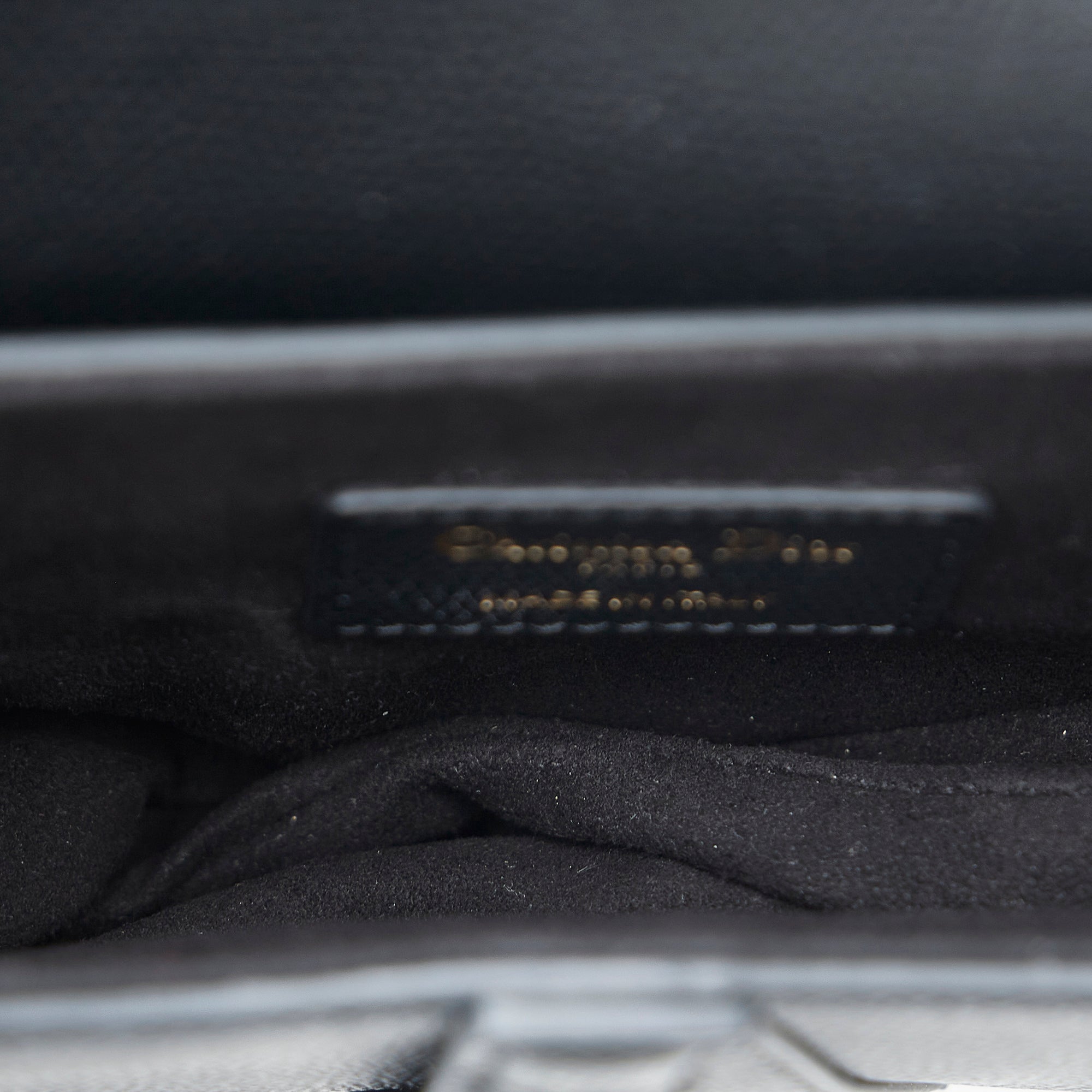 Dior Saddle Bag Mini Black Calfskin