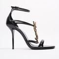 Saint Laurent Cassandra Black Leather EU 37 UK 4