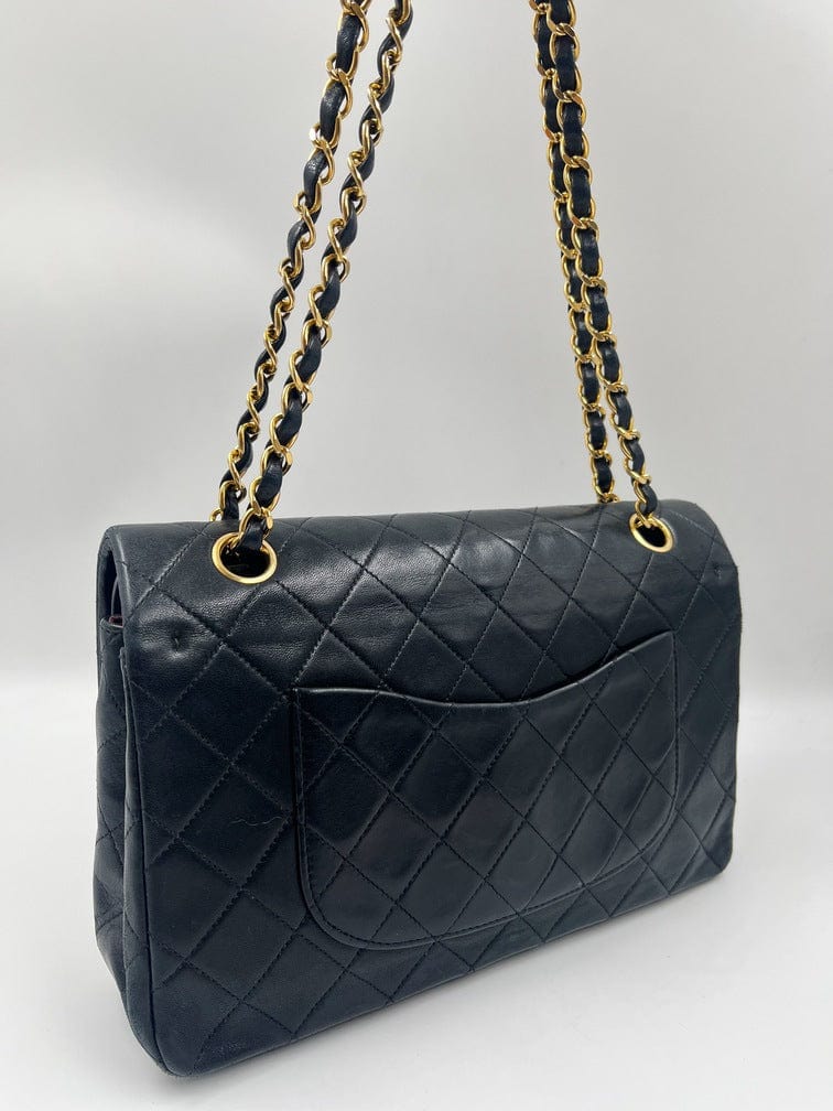 Chanel Classic Double Flap Bag with 24k gold plated hardware