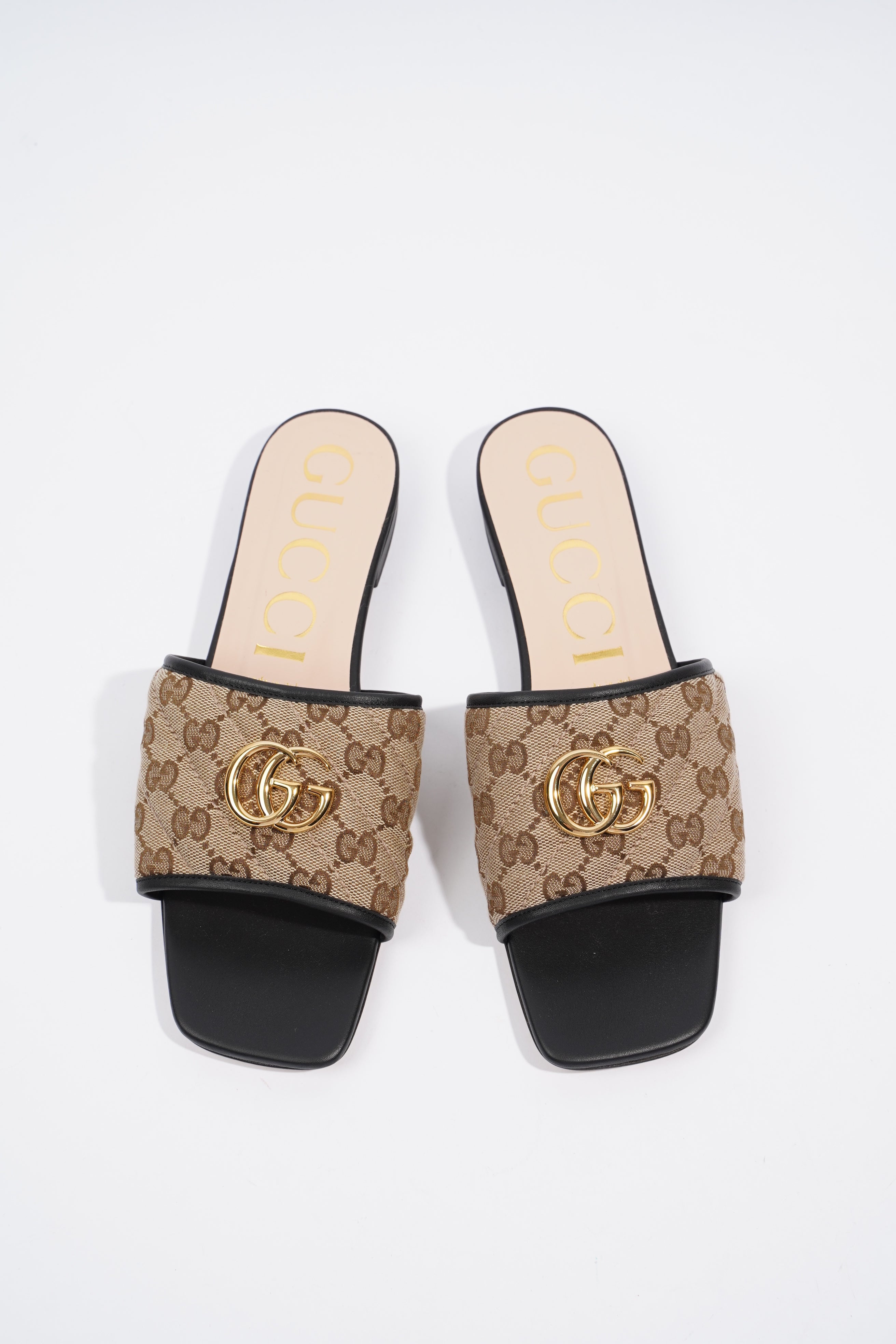 Gucci GG Matelasse Black / Black Canvas EU 41 UK 8