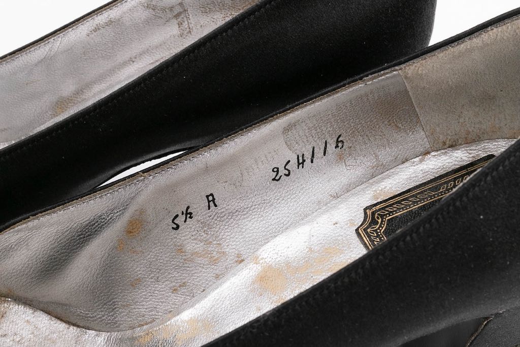 Souliers strassés Christian Dior
