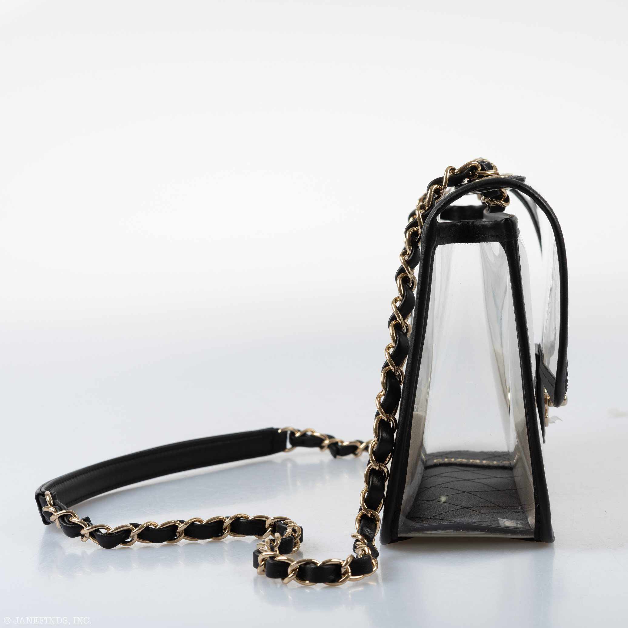 CHANEL Coco Sand PVC Flap Bag Runway Medium - Runway