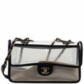 CHANEL Coco Sand PVC Flap Bag Runway Medium - Runway