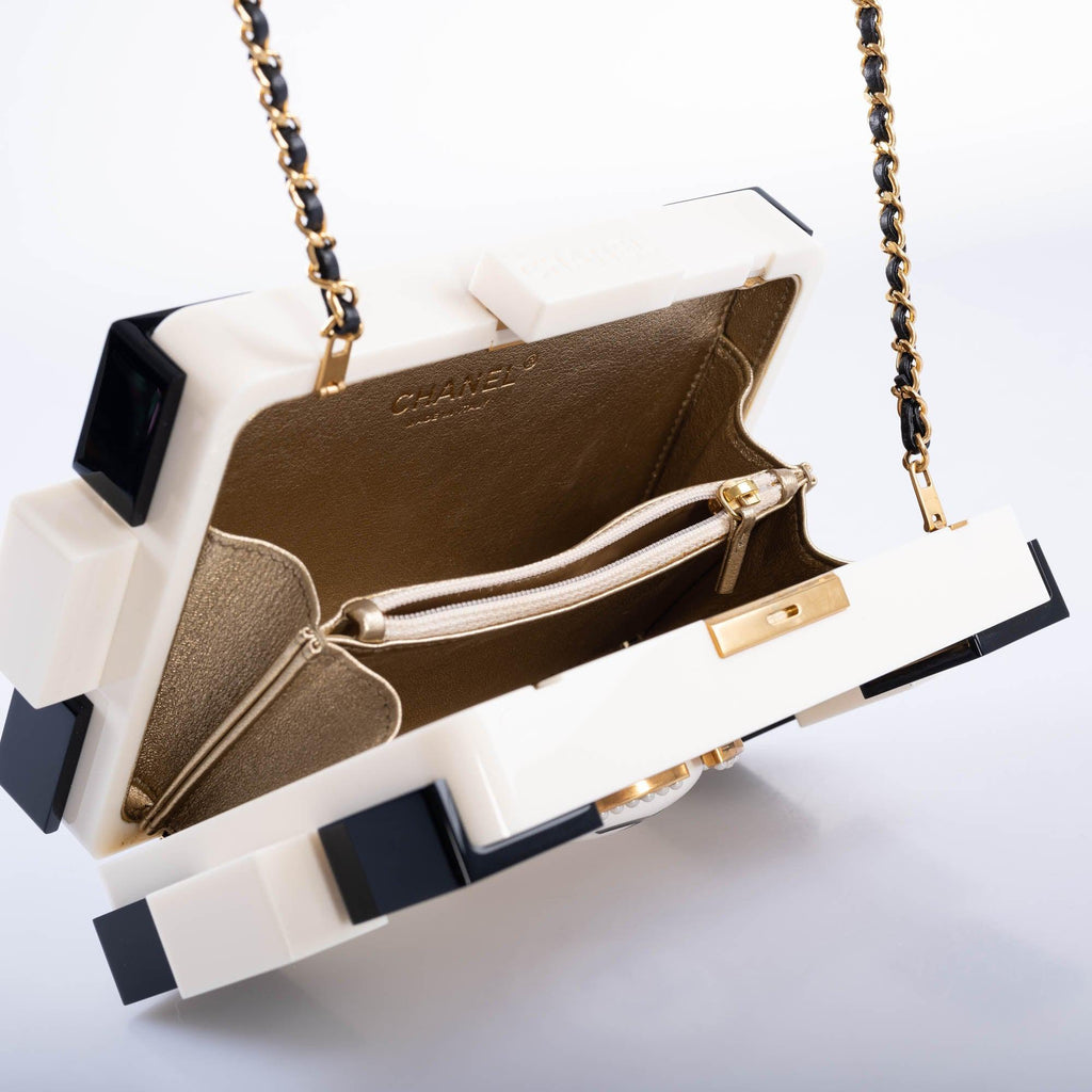 CHANEL Paris-Habana Cuba Lego Plexiglass Runway Clutch