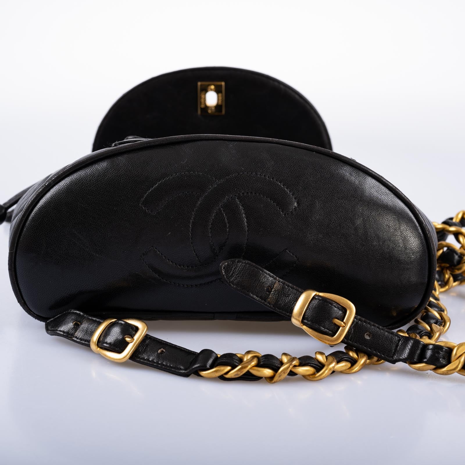 CHANEL Quilted Mini Duma Backpack Gold Hardware