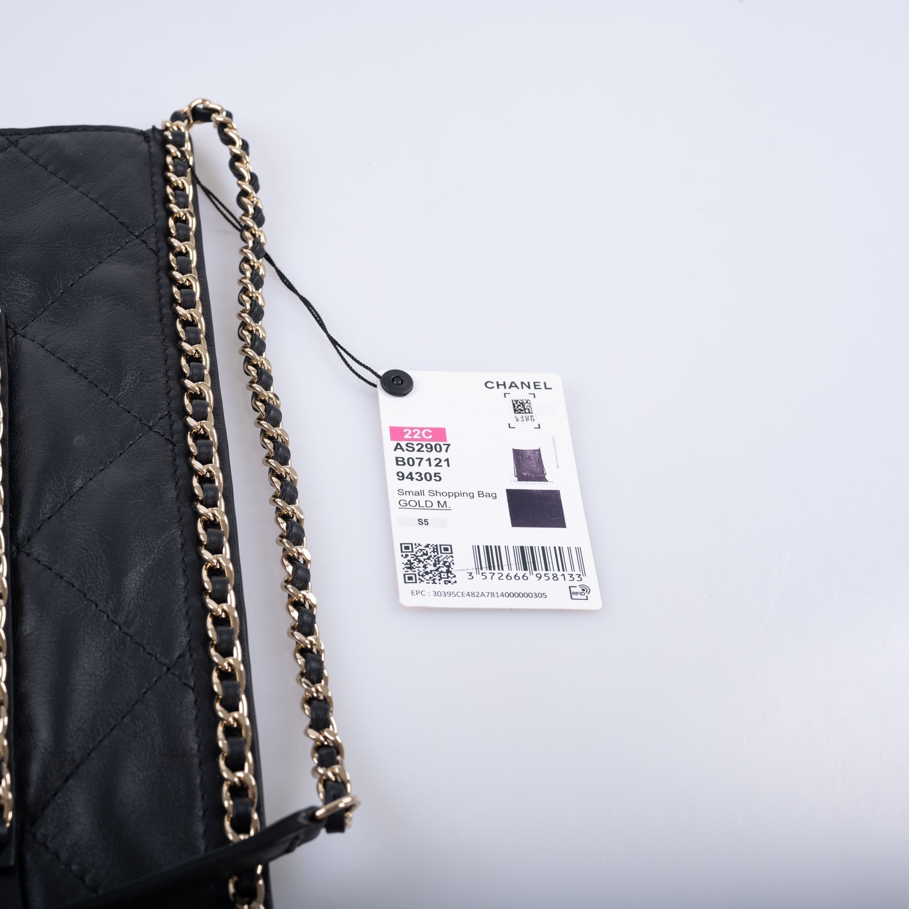 CHANEL Shopping Bag Fringe Crossbody 2022 Cruise