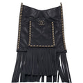 CHANEL Shopping Bag Fringe Crossbody 2022 Cruise