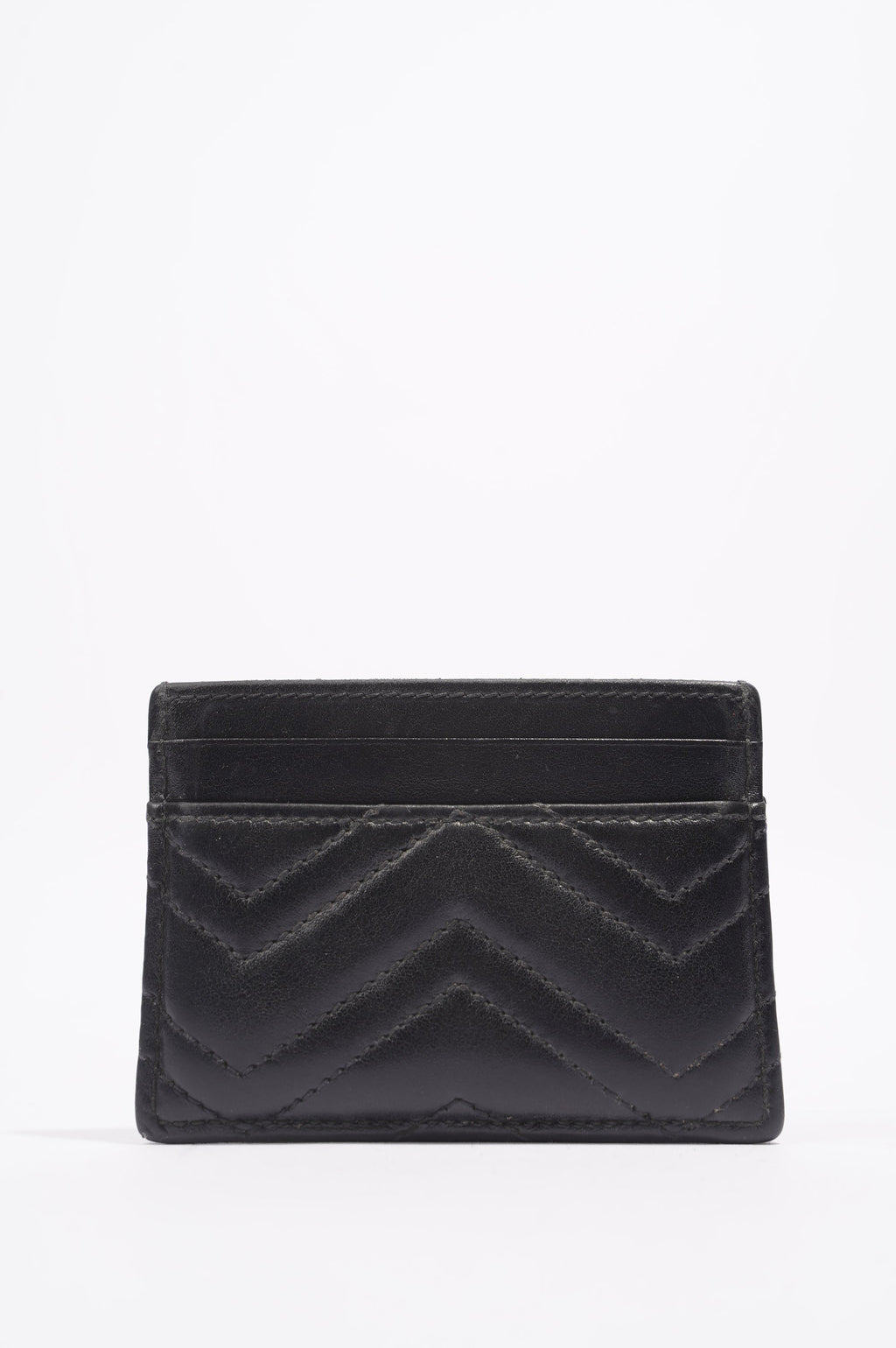 Gucci Marmont Card Holder Black Leather