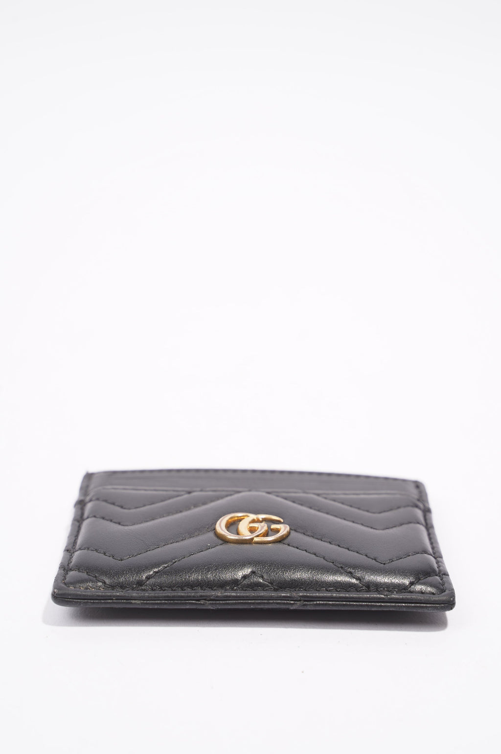 Gucci Marmont Card Holder Black Leather