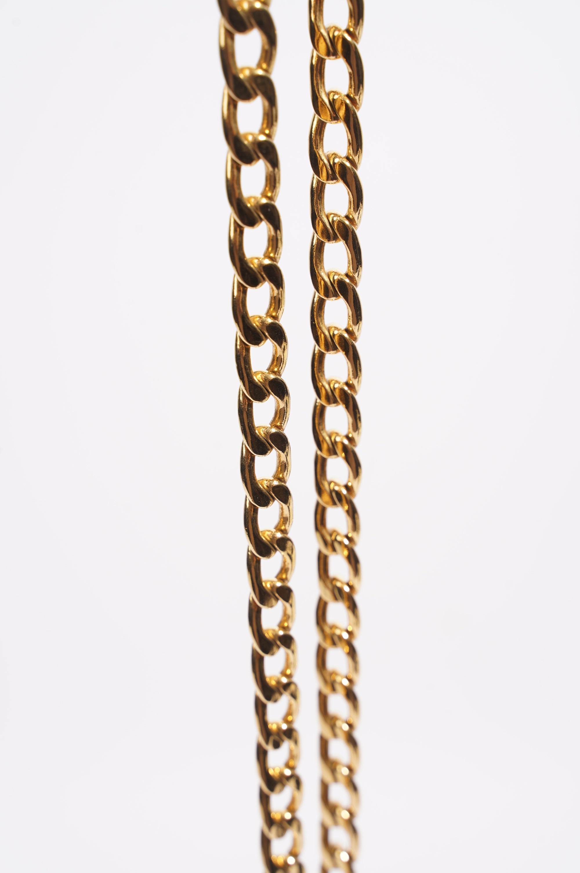 Chanel Vintage Medallion Belt Gold Base Metal
