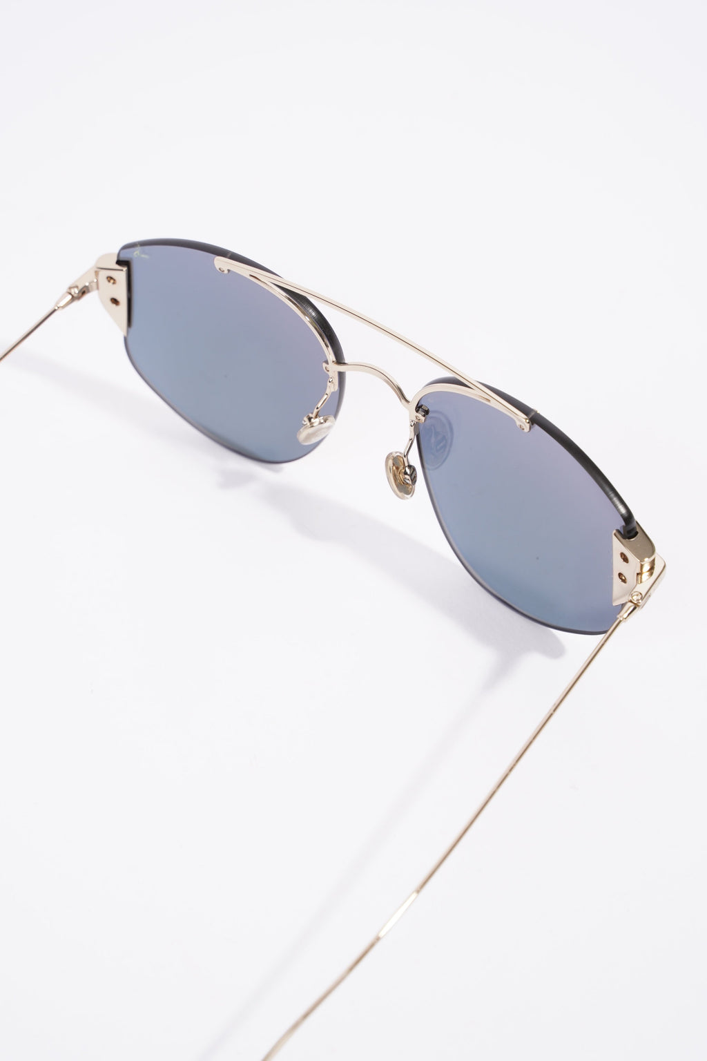 Christian Dior Stronger Metallic Gold / Rose Gold Lense Base Metal 58mm 18mm