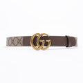 Gucci Marmont Belt Supreme Coated Canvas 80cm 32"