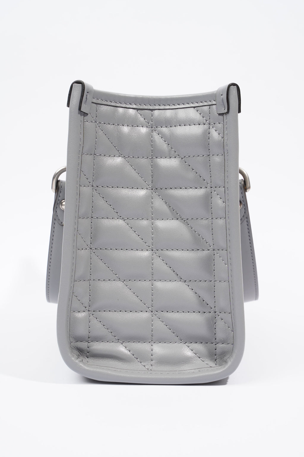 Gucci GG Marmont Tote Bag Grey Leather Small