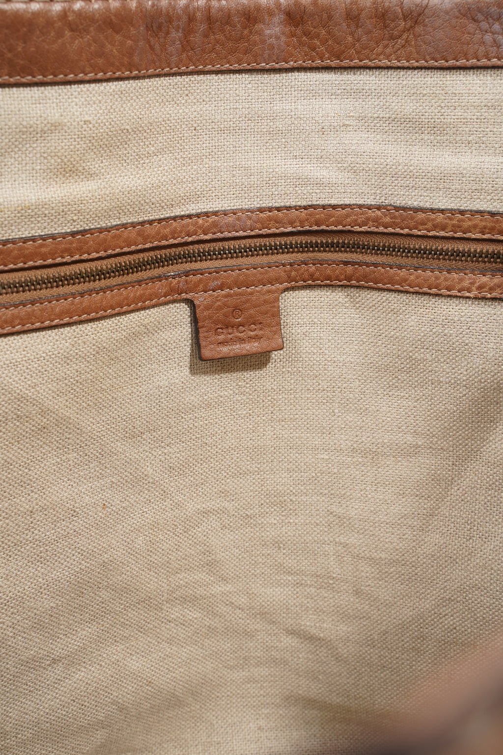 Gucci Tote Bag Beige / Brown