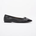 Chanel Ballet Pump Black Leather EU 41.5 UK 8.5