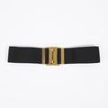 Gucci Elastic Belt Black Fabric 40