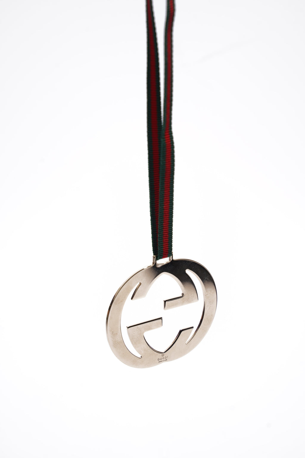 Gucci GG Bag Charm Silver Base Metal