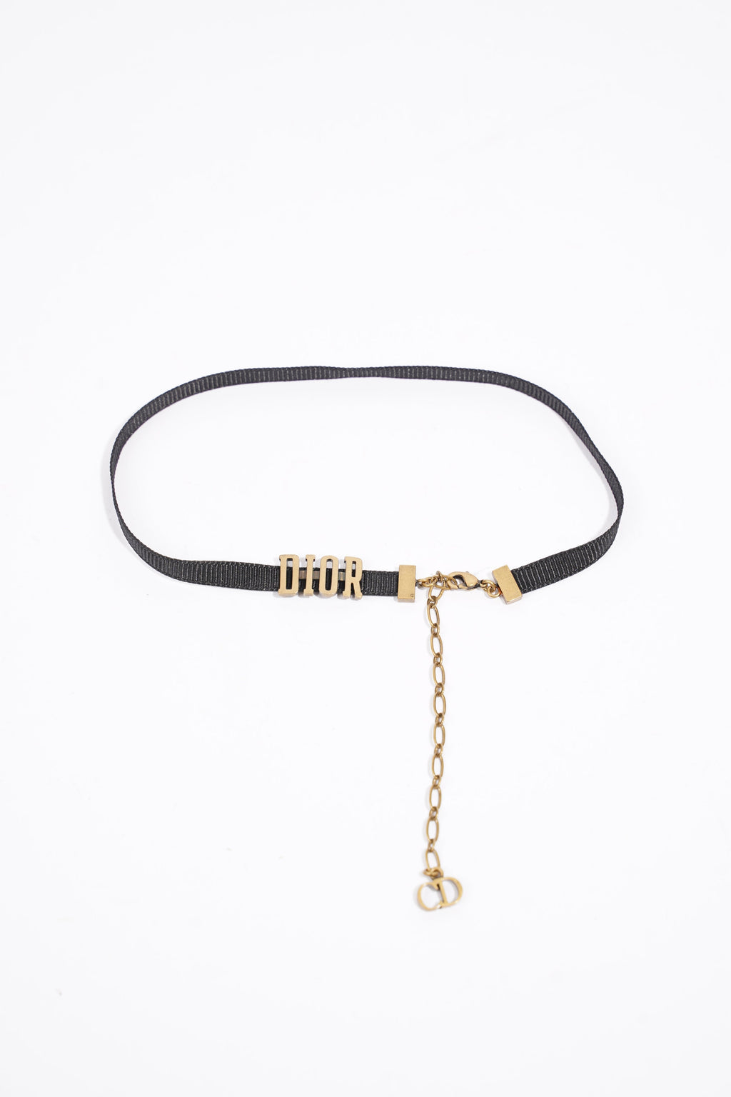 Christian Dior Choker Black Fabric