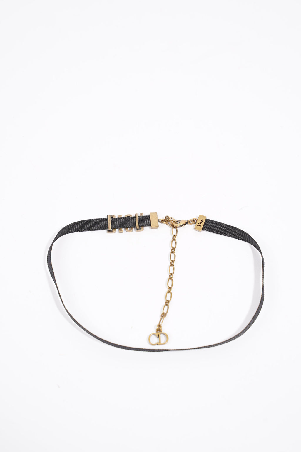 Christian Dior Choker Black Fabric