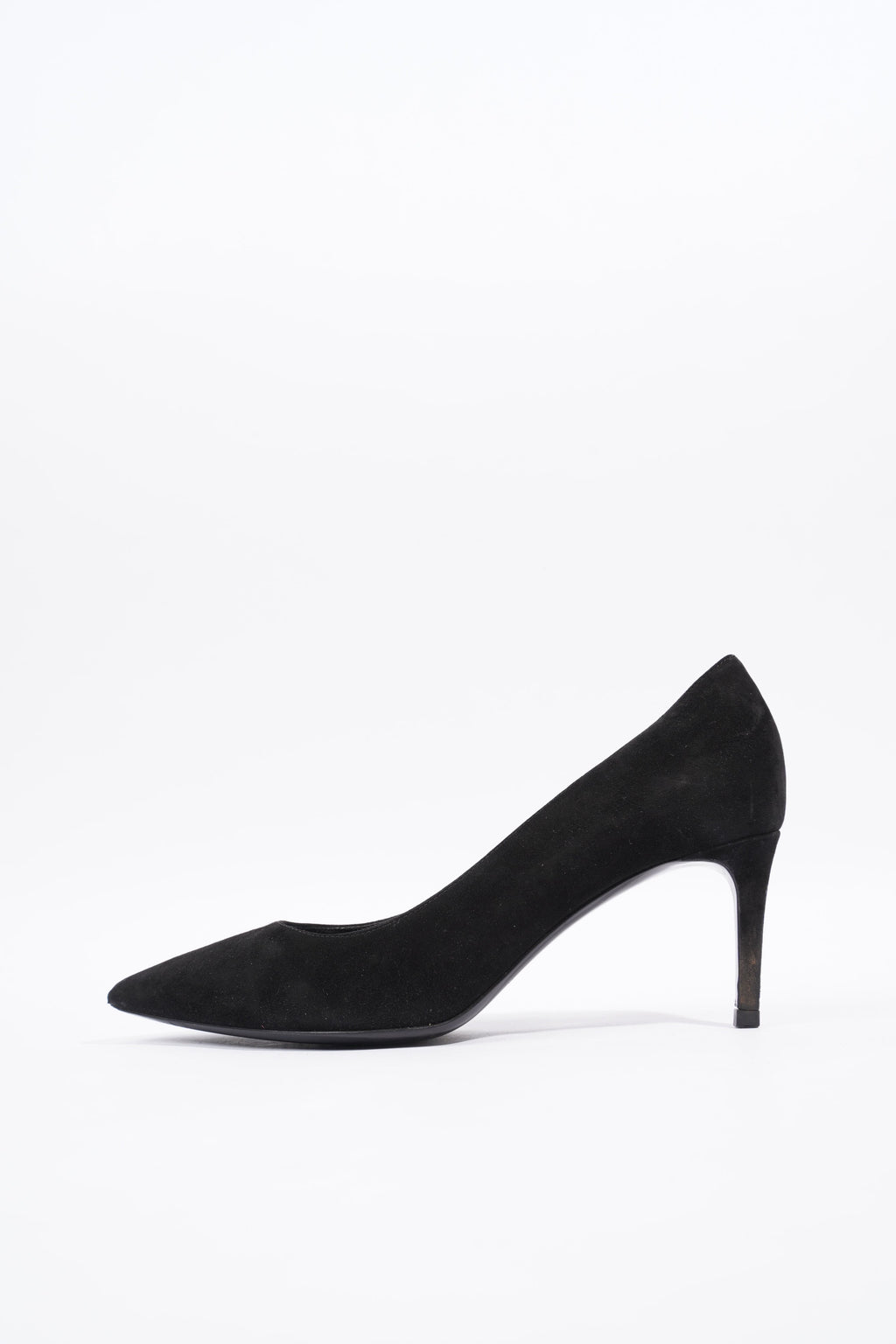 Saint Laurent Pump 60 Black Suede EU 38 UK 5