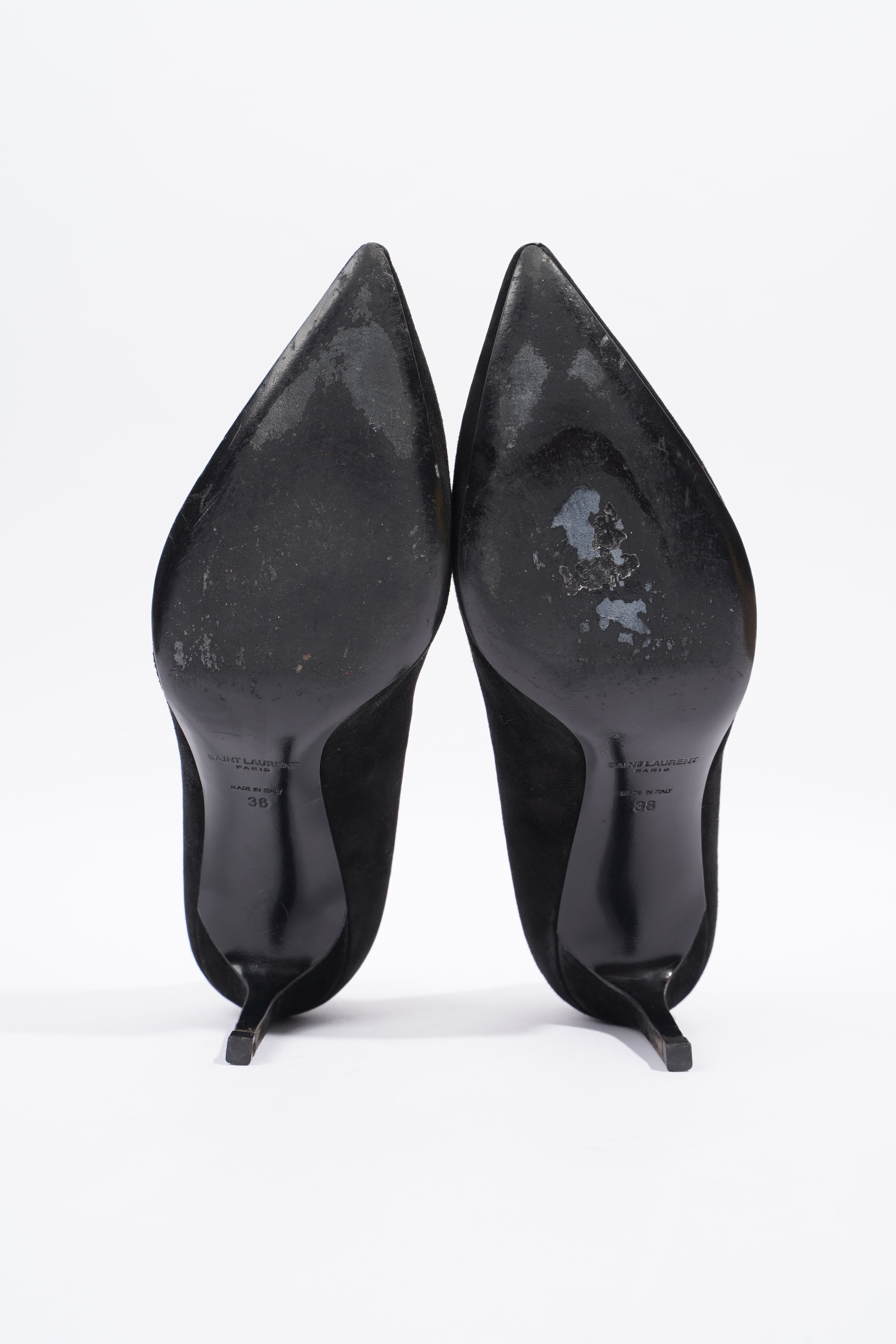 Saint Laurent Pump 60 Black Suede EU 38 UK 5