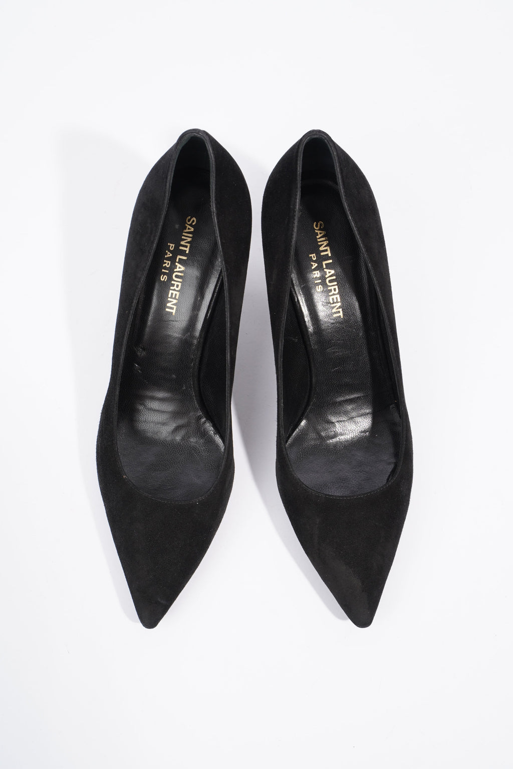 Saint Laurent Pump 60 Black Suede EU 38 UK 5