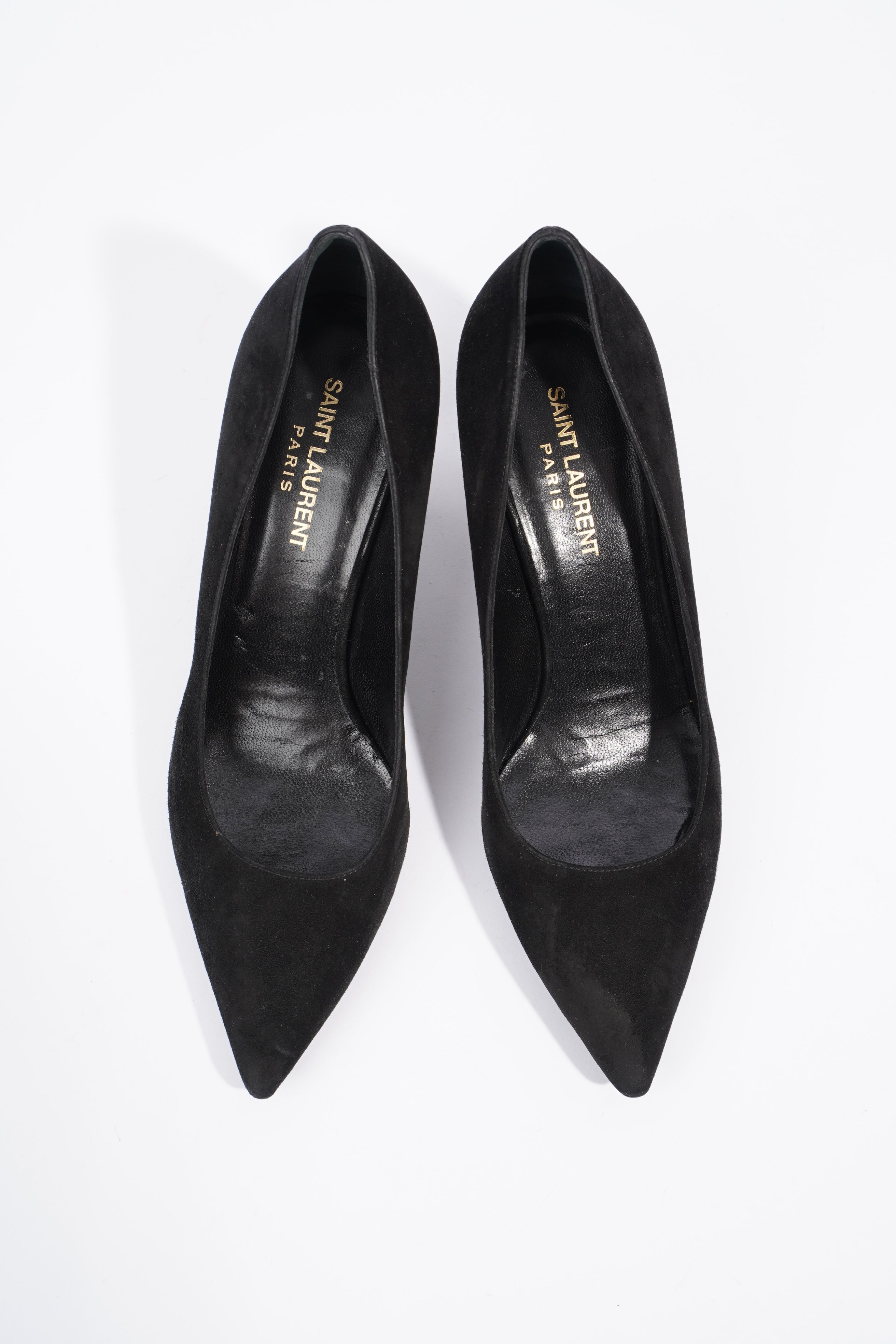 Saint Laurent Pump 60 Black Suede EU 38 UK 5