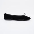 Chanel Ballet Flat Black Velvet EU 42 UK 9