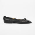 Chanel Ballet Flat Black Leather EU 41.5 UK 8.5