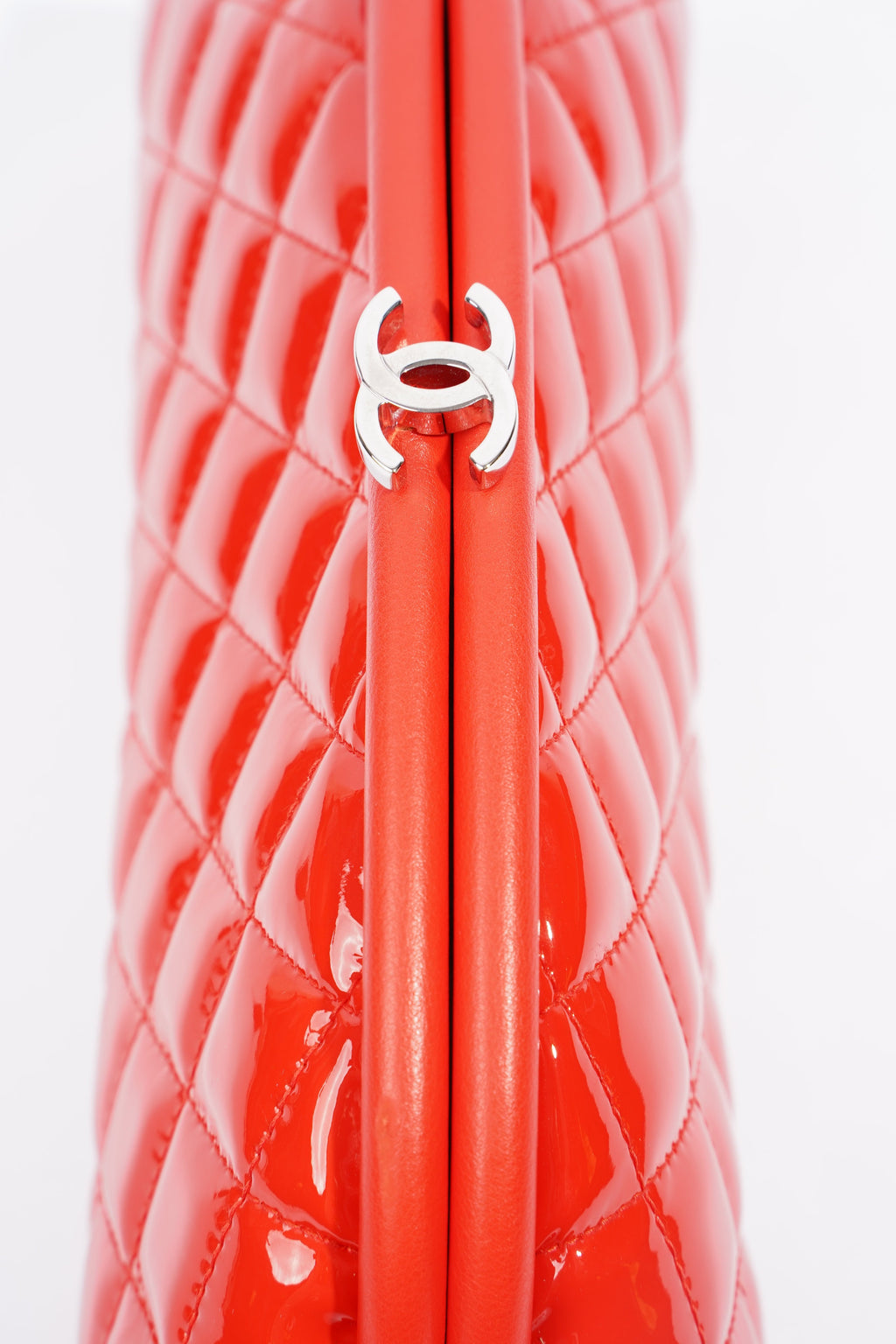 Chanel Timeless Clutch Red Patent Leather
