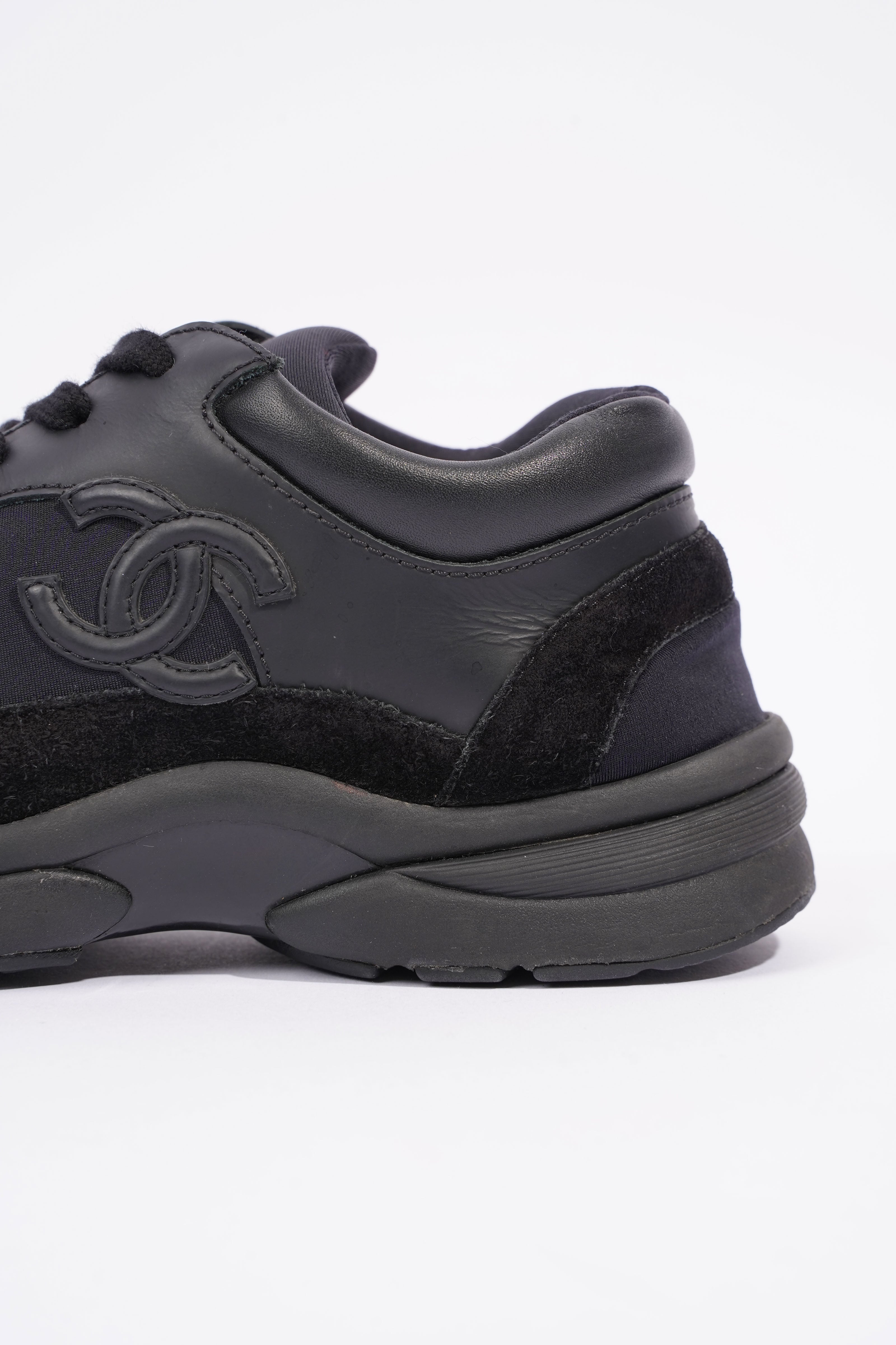 Chanel CC Runner Black Suede EU 36 UK 3