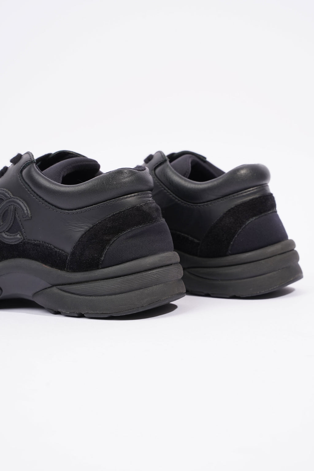 Chanel CC Runner Black Suede EU 36 UK 3