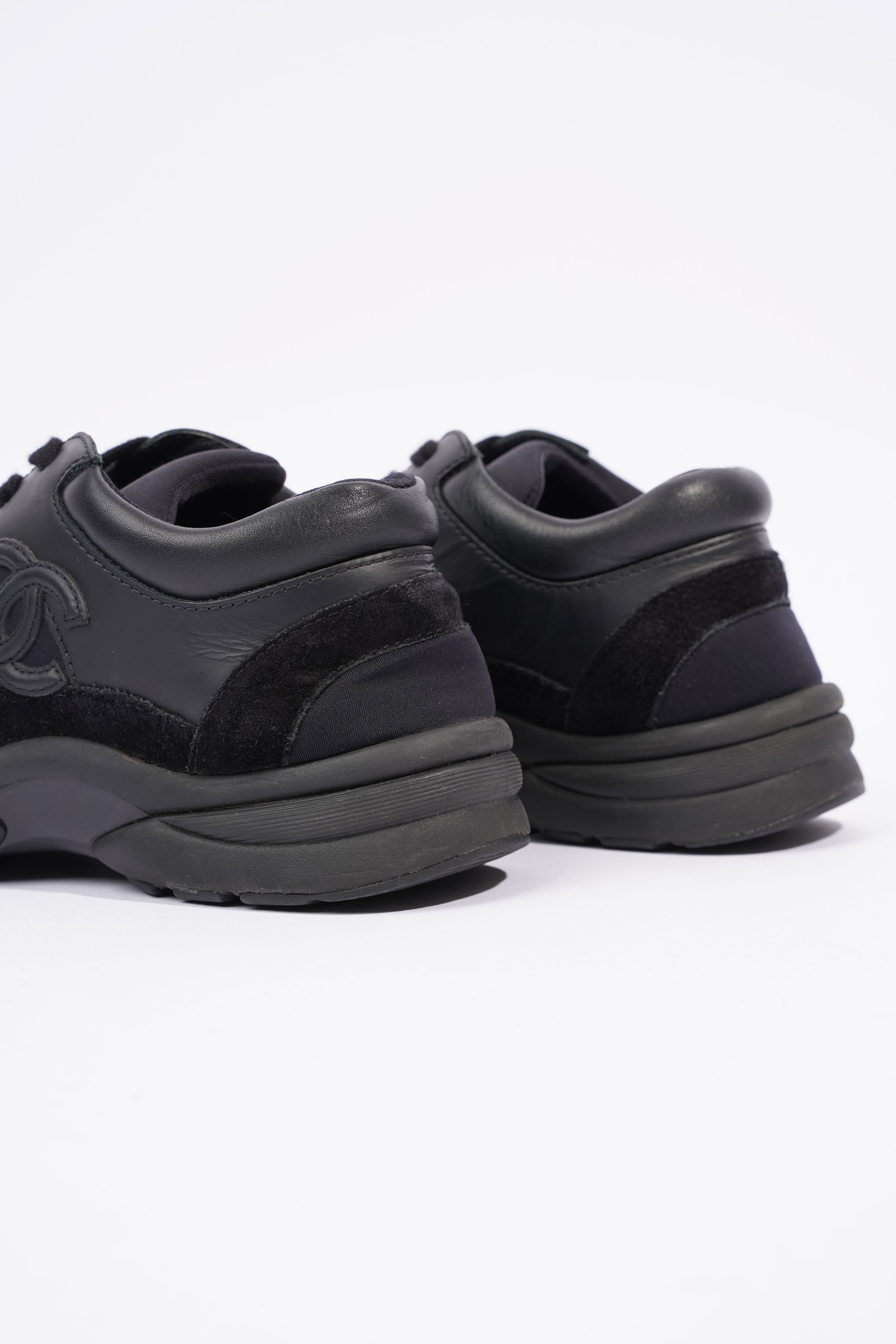 Chanel CC Runner Black Suede EU 36 UK 3