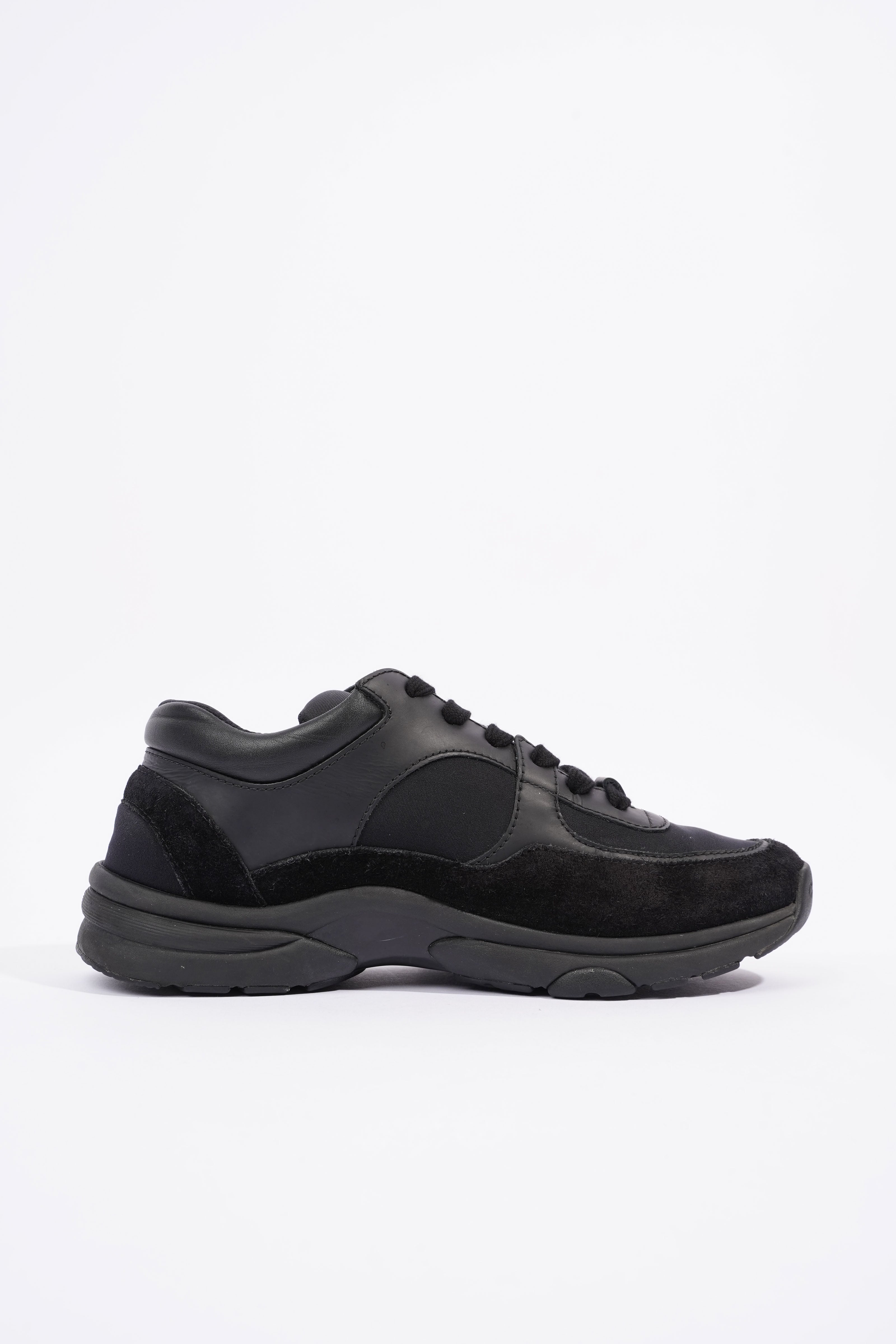 Chanel CC Runner Black Suede EU 36 UK 3